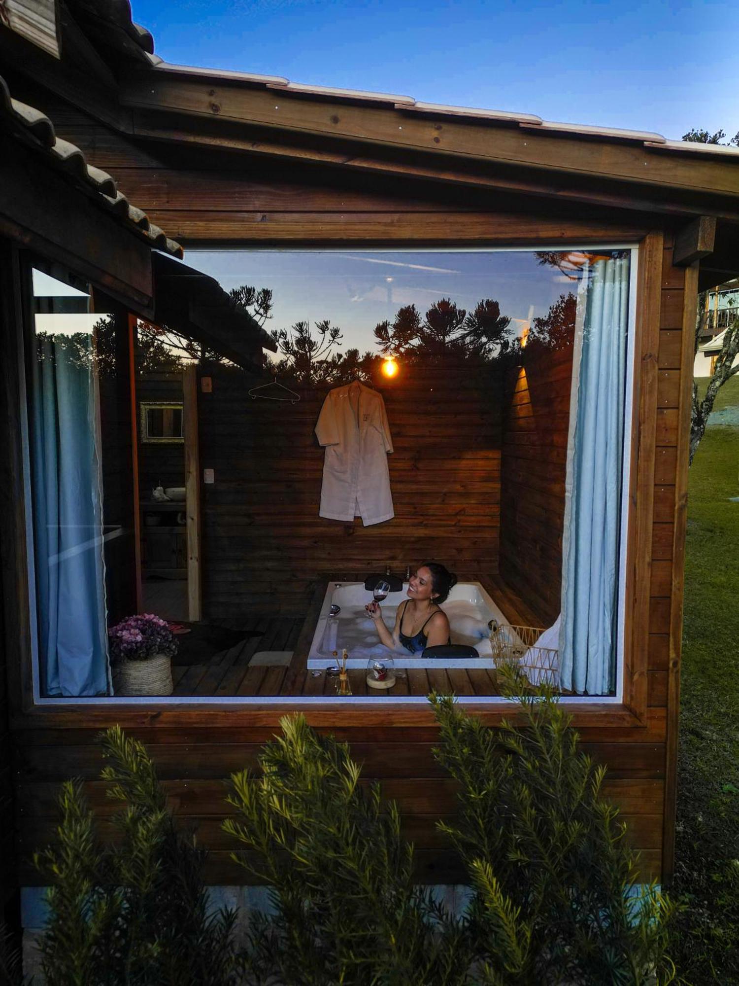 Hospedagem Cabanas Do Lago Urubici Exterior photo